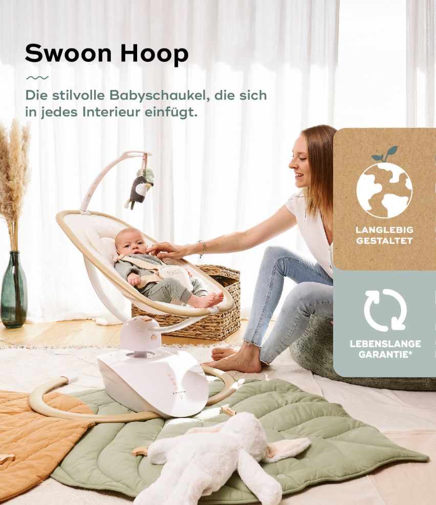 Elektrische Babyschaukel Swoon Hoop Stilvoll