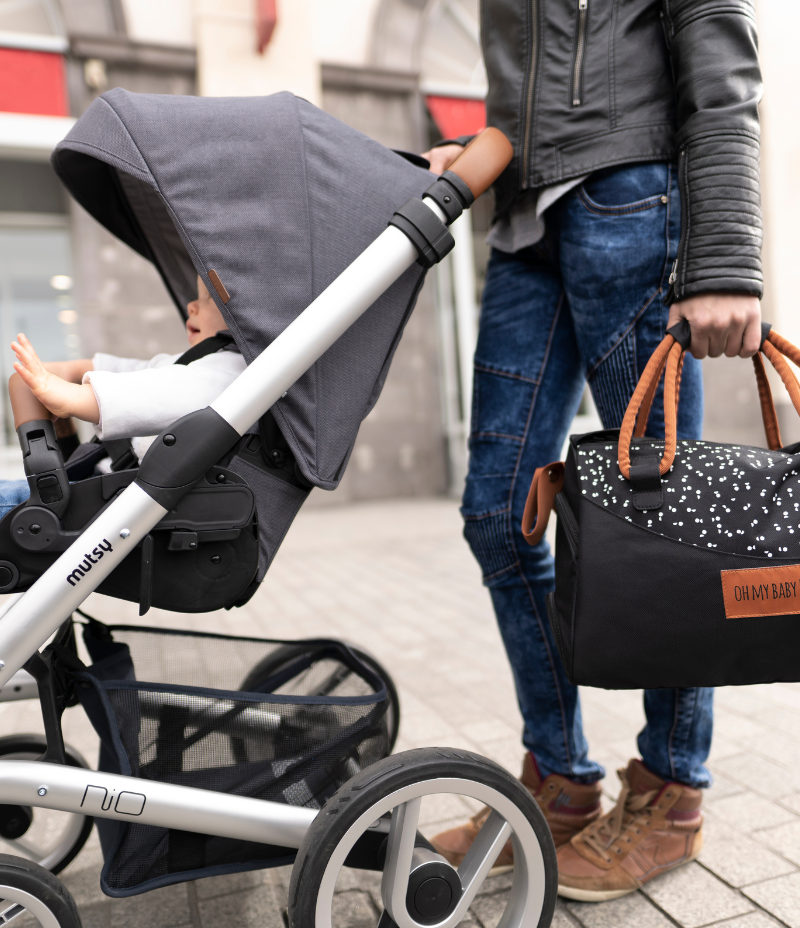 Torba na pieluchy Pocketstyle Black Caramel